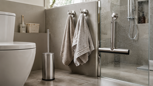 Why stainless steel belongs in your bathroom